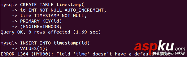 MySQL 5.6 中 TIMESTAMP 的變化分析