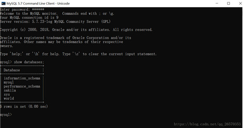 mysql,安裝,配置,mysql5.7.23