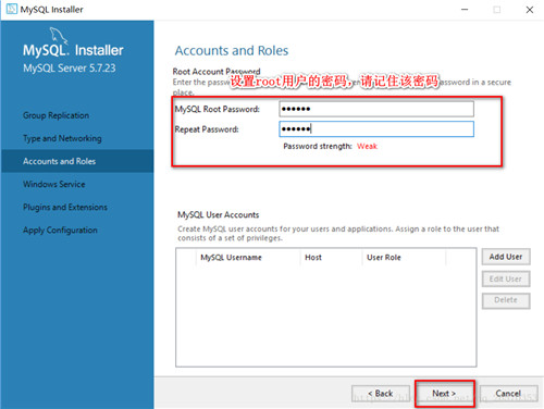 mysql,安裝,配置,mysql5.7.23