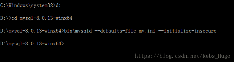 windows,MySQL8.0.13,免安裝版,MySQL