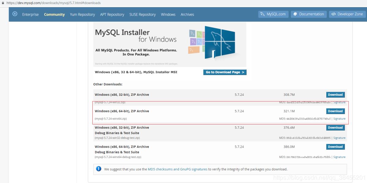 MySQL5.7.24,數據庫,安裝,MySQL