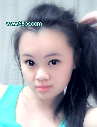 photoshop教程：這樣制作網絡美女