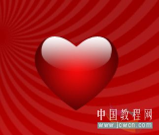 photoshop繪制多顆紅心表達情人節愛意