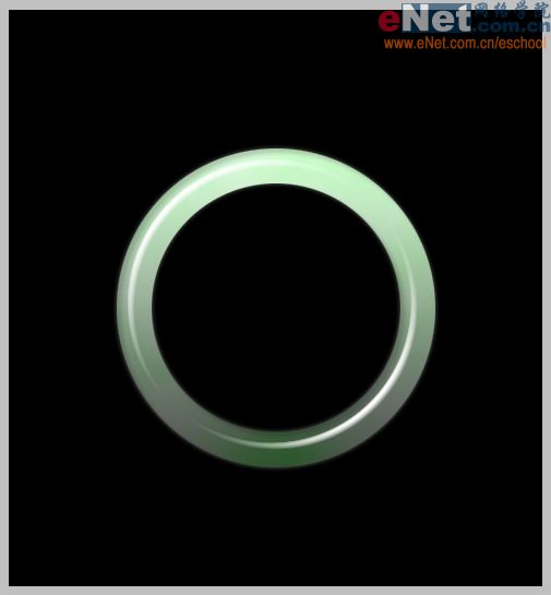 mm的禮物,photoshop制作碧玉手鐲_網頁設計webjx.com整理