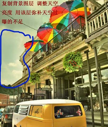 ps調色教程:溫馨的淡黃色調照片