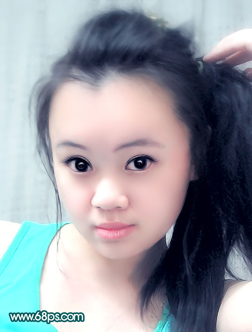 photoshop教程：這樣制作網絡美女