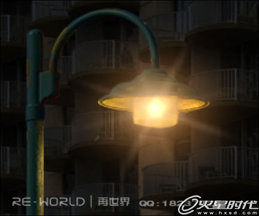 photoshop模擬燈光場景3d渲染光感_webjx.com