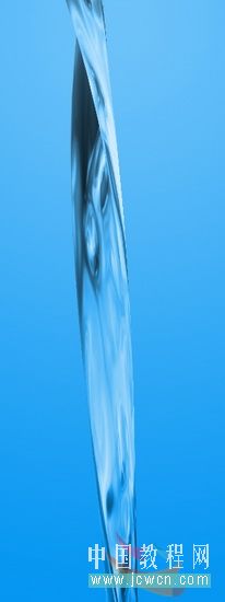 photoshop模擬自來水管流出的水