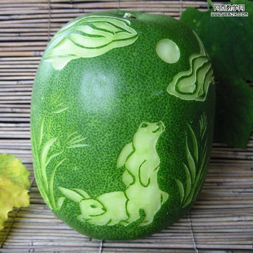 作品欣賞:用植物水果進行的藝術創作_網頁設計