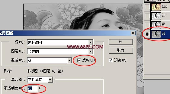 photoshop教程:制作古典花紋懷舊效果