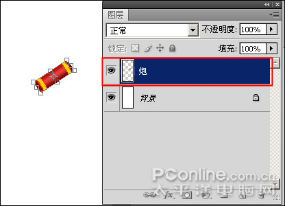 恭賀牛年 photoshp cs4繪制迎春炮竹