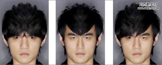ps出來的對稱明星照
