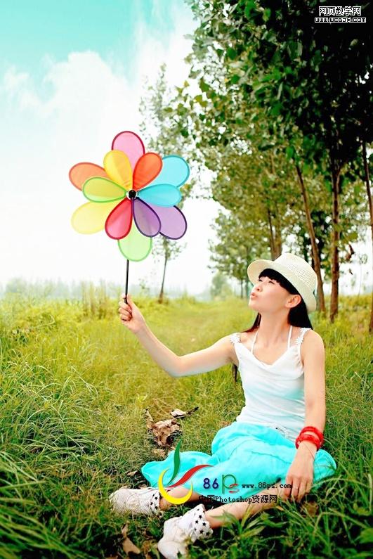 ps圖片教程:快速調出鮮艷明亮的顏色_網頁設計