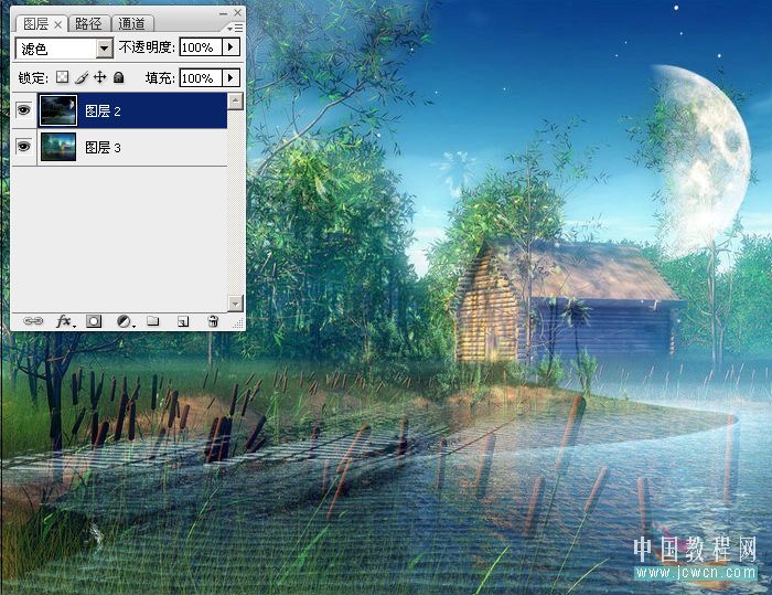 photoshop入門教程：圖層混合模式_webjx.com