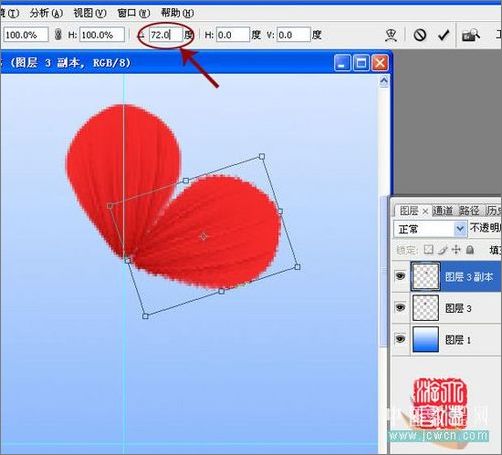 photoshop教程：鼠繪梅花_網頁設計webjx.com網絡轉載