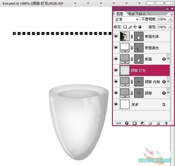 photoshop精細繪制漂亮的女機器人eve(伊芙)_webjx