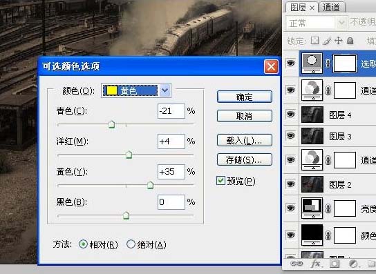 photoshop調色教程:調出照片經典暗光金色調效果-網頁設計
