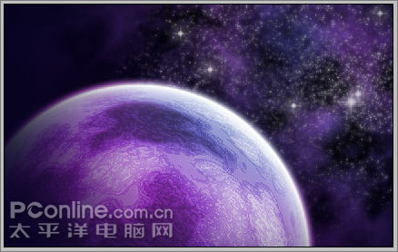 ps教程：濾鏡的多重運用制作星空壁紙