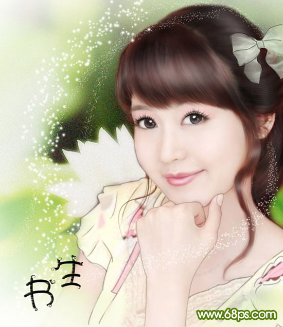 photoshop教程：真人照片轉唯美仿手繪效果