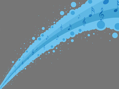 photoshop繪制分享音樂海報_webjxcom10