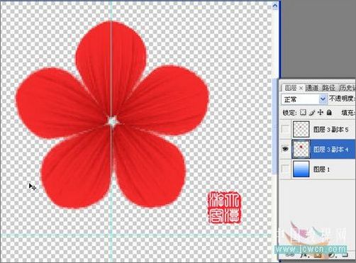 photoshop教程：鼠繪梅花_網頁設計webjx.com網絡轉載