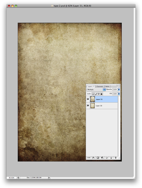 photoshop設計復古風格打字機招貼作品_網頁設計