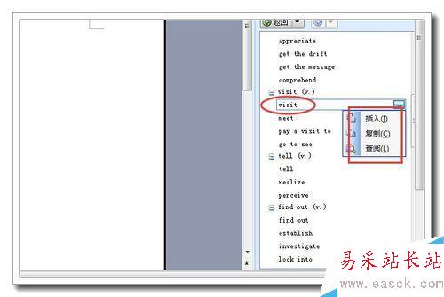 如何使用word的英文同義詞庫？