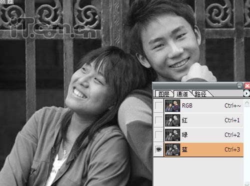 photoshop簡單處理照片為時光定格效果_網頁設計webjx.com整理