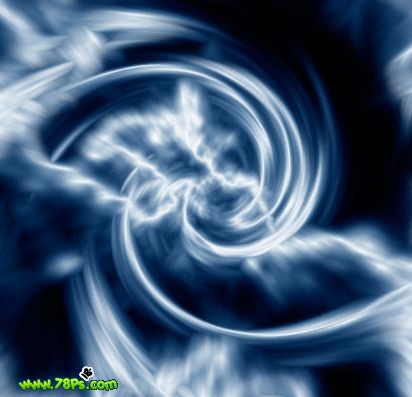 photoshop入門實例:濾鏡制作旋風特效_webjx.com