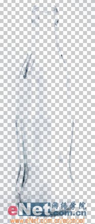 ps摳圖實例教程:用通道摳取透明玻璃瓶_webjx.com