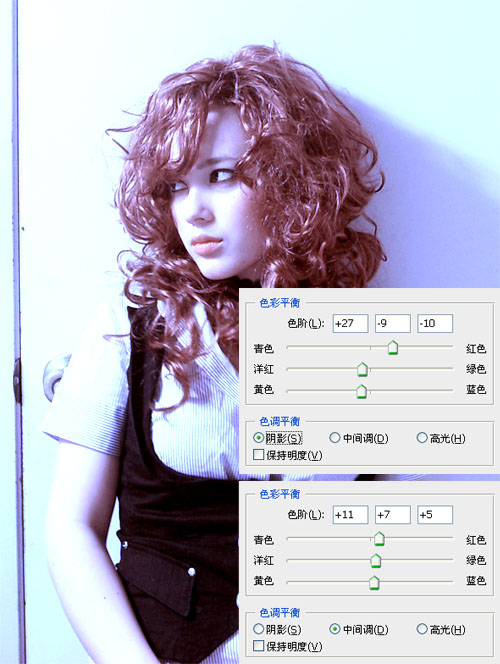ps教程:去除彩色數碼照片的黃色_webjx