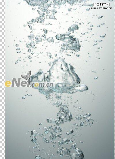 photoshop 圖像合成特效之美女戲水