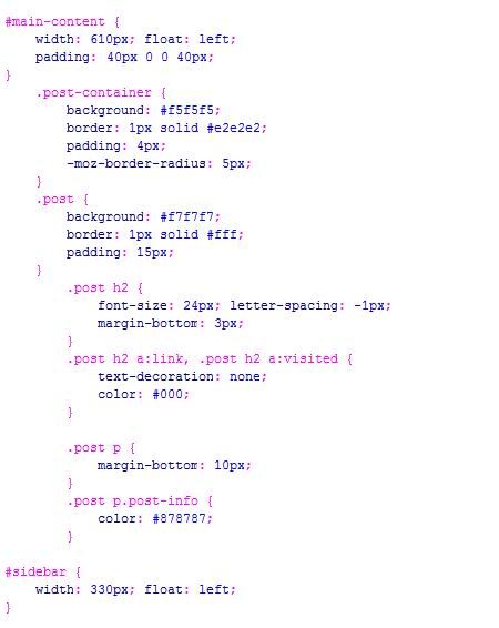 ps把psd網站模板切圖為xhtml+css的網頁_webjx