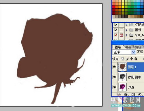 photoshop教程：制作誘人的巧克力玫瑰