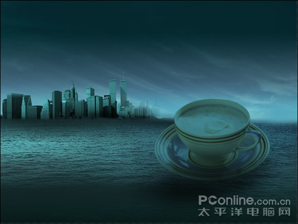 photoshop照片合成:驚濤駭浪在哪會有？