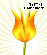 photoshop教程：繪制好看的花朵19