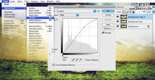 photoshop照片合成教程：暗調插畫效果_網頁設計