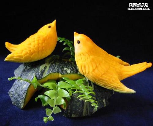 作品欣賞:用植物水果進行的藝術創作_網頁設計
