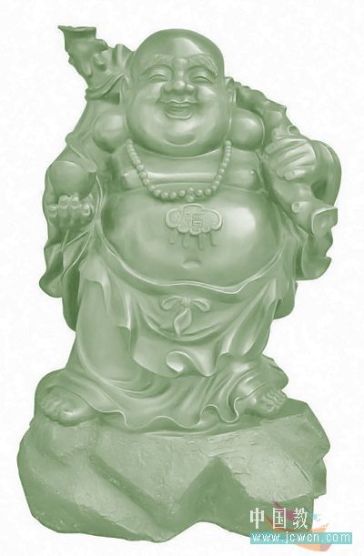 photoshop顯神奇魔功讓銅變玉