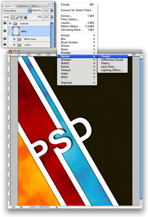 photoshop繪制質感污染特效的psd海報_webjx.com