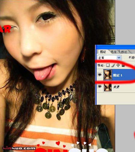 photoshop非主流mm照片簡單調色及美化教程_網頁設計webjx.com整理