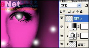 photoshop教程:mm眼睛藝術處理效果_網頁設計webjx.com網絡整理