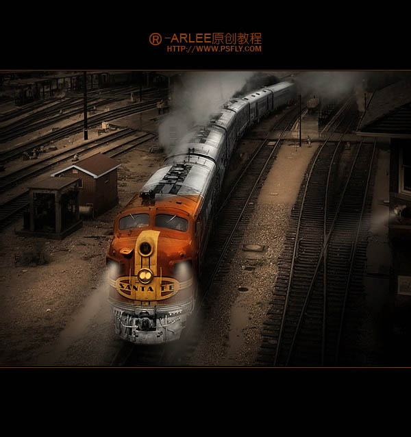 photoshop調色教程:調出照片經典暗光金色調效果-網頁設計