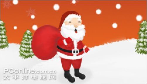 photoshop實例教程:打造圣誕賀卡