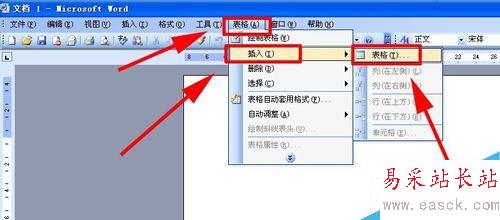 怎樣用word文檔制作表格？