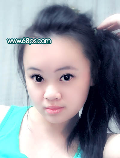 photoshop教程：這樣制作網絡美女