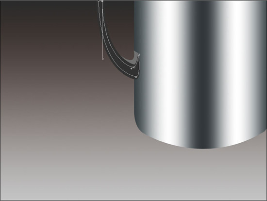 photoshop制作逼真的不銹鋼杯