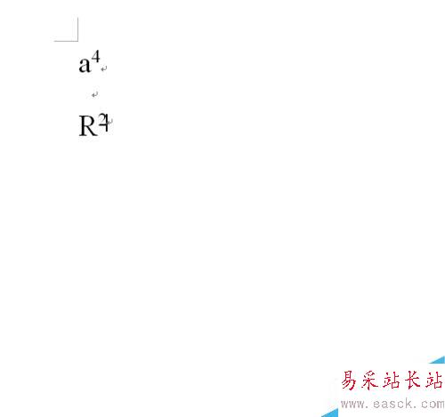 word中如何輸入a的平方？