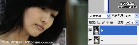 photoshop把圖片調成冷艷憂郁色調-www.webjx.com