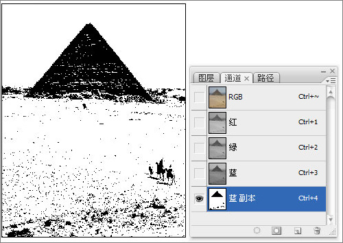 photoshop照片合成：夢回埃及